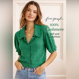NEW Free People Sweater 100% Cashmere